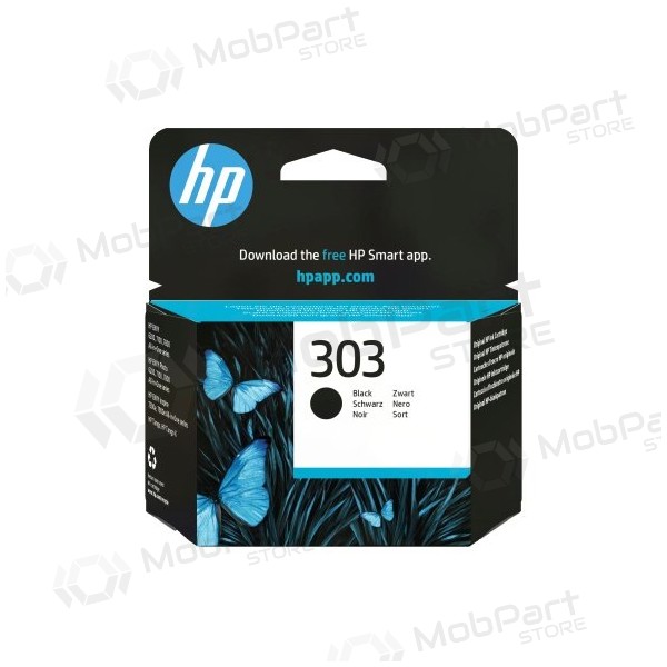 Cartucho de tinta HP 303 (T6N02AE), preto