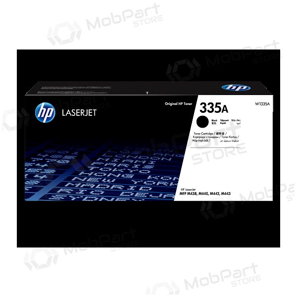 Cartucho de toner HP 335A (W1335A), preto