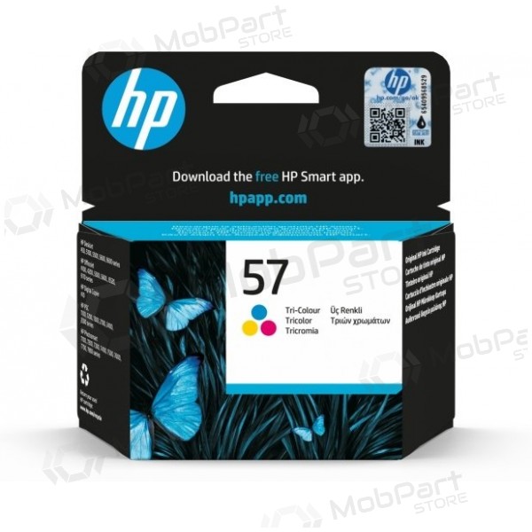 Cartucho de tinta HP 57 Tricolor (C6657AE), CMY (SPEC)