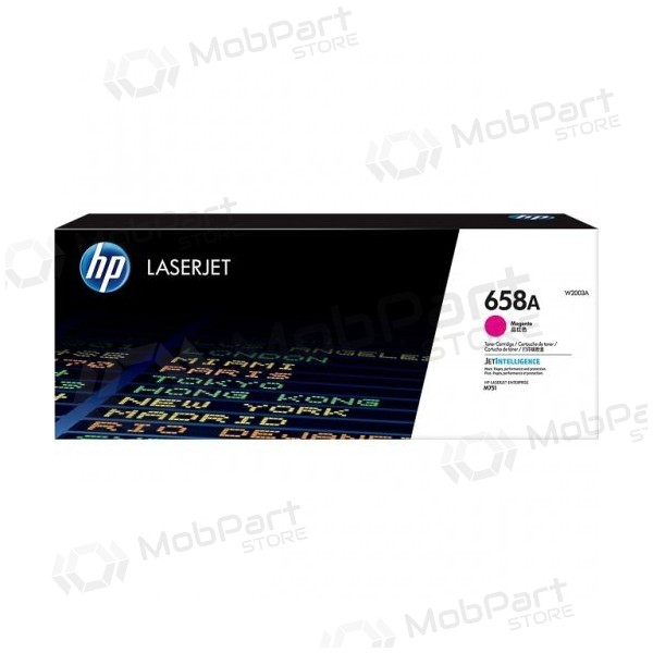 Cartucho de toner HP 658A (W2003A), magenta