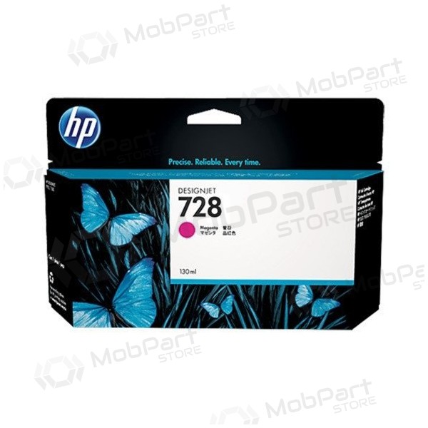 HP 728 (F9J66A) Cartucho de tinta, magenta