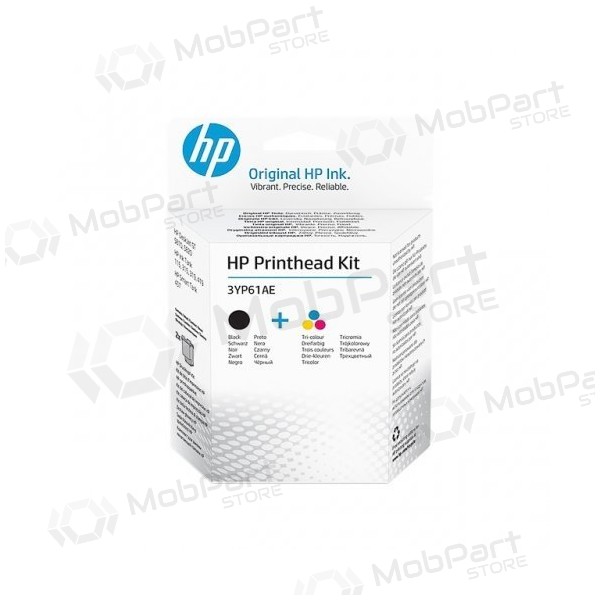 Kit de cabeça de impressão HP GT52 (3YP61AE), preto/tricolor