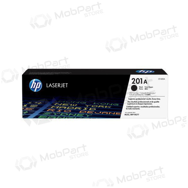 HP No.201A (CF400A), preto cartucho para impressoras a laser, 1420 páginas.