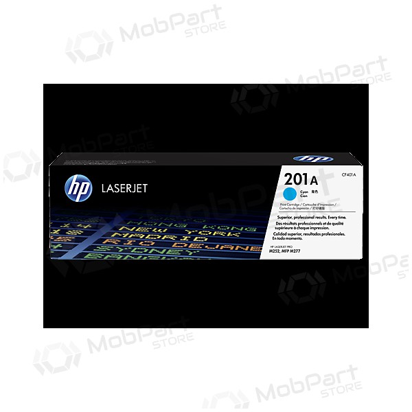 HP N.º 201A (CF401A), cartucho ciano para impressoras a laser, 1330 págs.