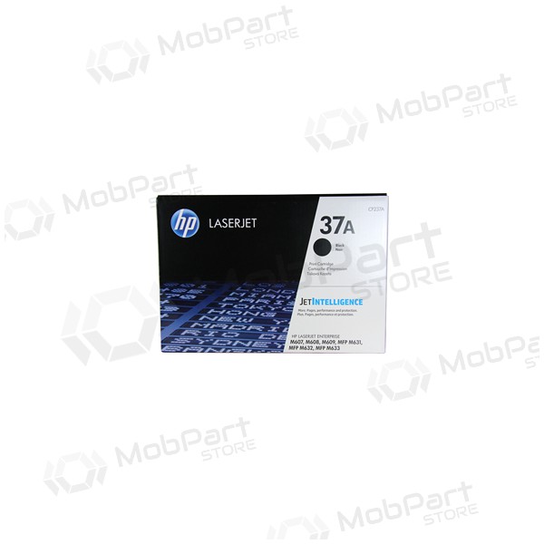 HP No.37A (CF237A), preto cartucho para impressoras a laser, 11000 páginas.