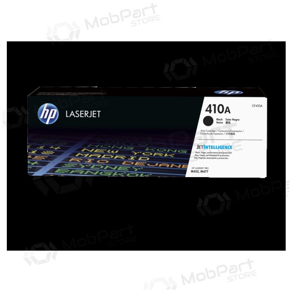 HP 410A (CF410A), toner preto para impressoras a laser, 2300 páginas.