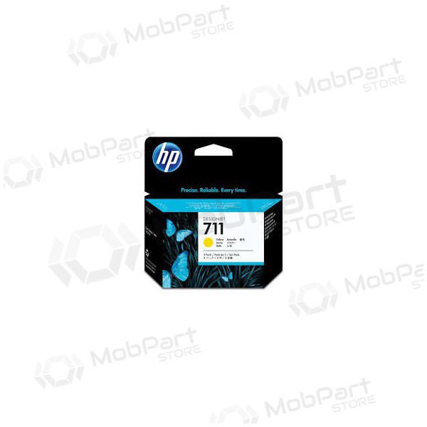HP No.711 (CZ136A), amarelo cartucho para impressoras jato de tinta