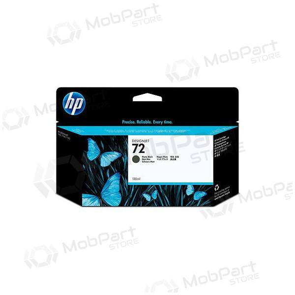 HP No.72 (C9403A), matinė preto cartucho para impressoras jato de tinta