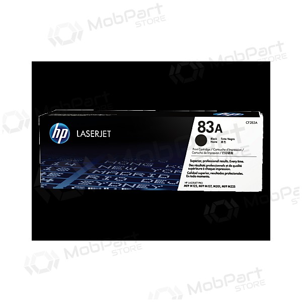 HP No.83A (CF283A), cartucho preto para impressoras a laser, 1500 páginas.