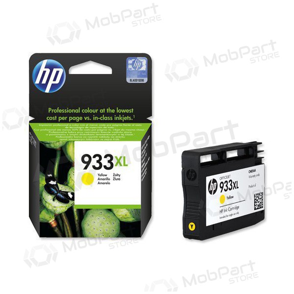 HP No.933 XL (CN056AE), amarelo cartucho para impressoras jato de tinta, 825 páginas.