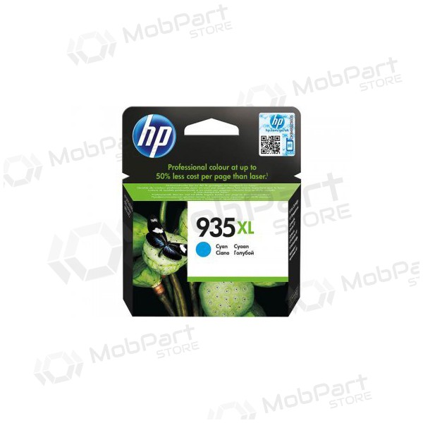 Cartucho HP 935XL (C2P24AE), Ciano, para impressoras a jato de tinta, 825 páginas.