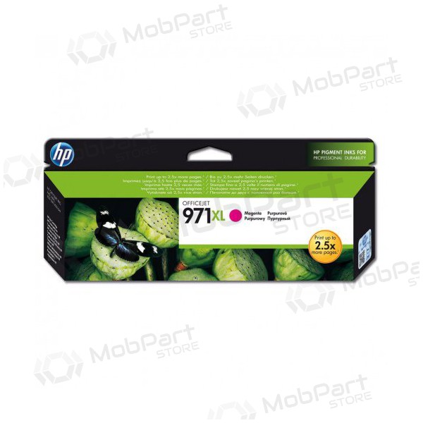 HP No.971 XL (CN627AE),  cartucho para impressoras jato de tinta, 6600 páginas.