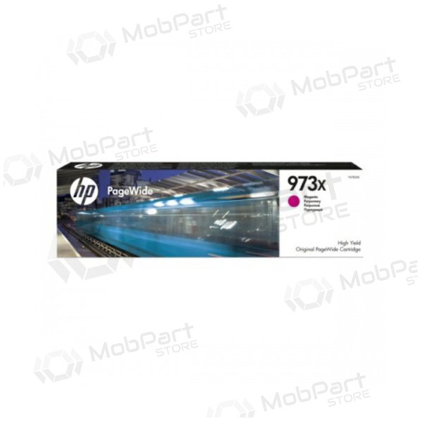 HP No.973X (F6T82AE), cartucho magenta para impressoras a jato de tinta, 7000 páginas.