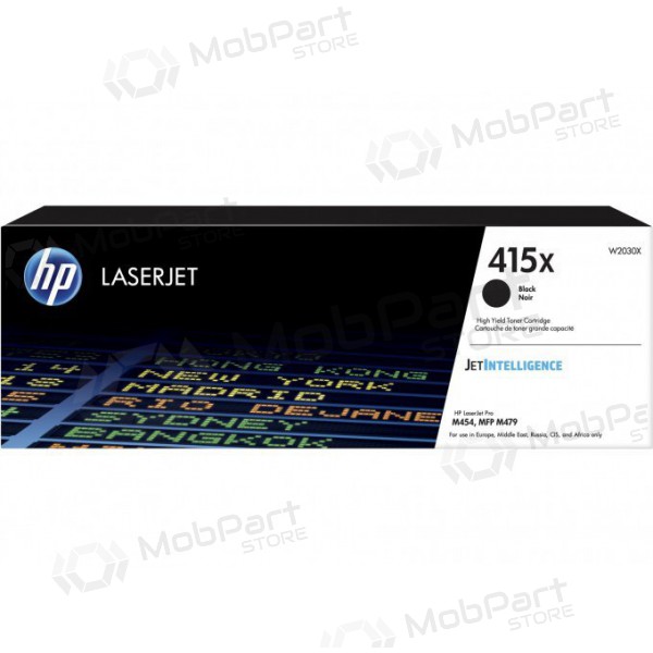 HP (W2030X, 415X), cartucho de toner preto para impressoras laser