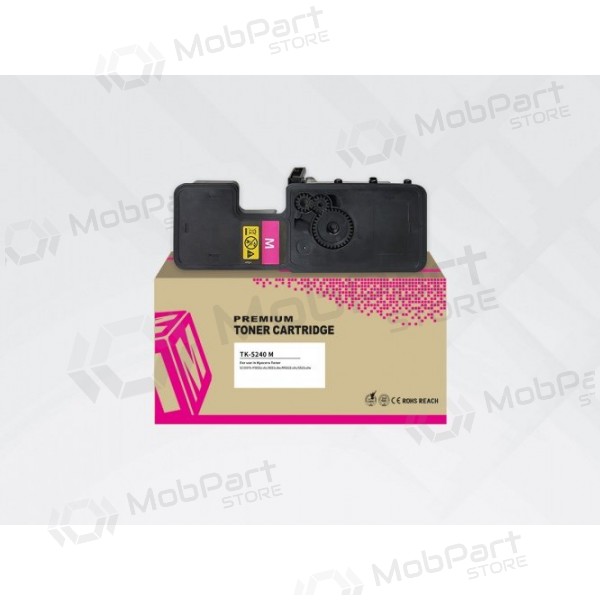 Cartucho de toner a laser HYB magenta, compatível com Kyocera TK-5240M (1T02R7BNL0)