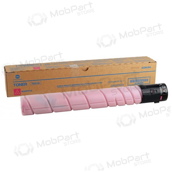 Konica-Minolta TN-321 (A33K350), cartucho magenta para impressoras a laser, 25000 páginas