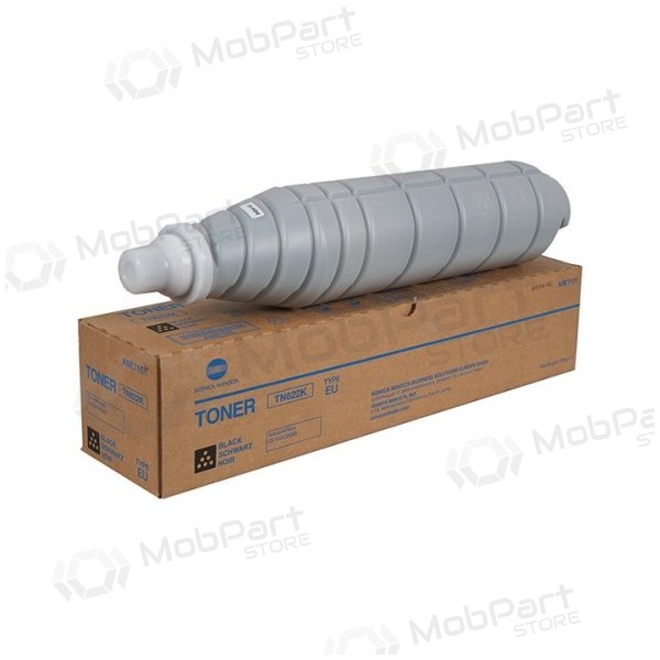 Konica Minolta TN622K (A5E7151) Cartucho de toner, Preto