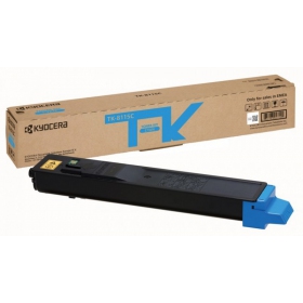 Kyocera (1T02P3CNL0, TK-8115C), cartucho ciano para impressoras a laser, 6000 páginas