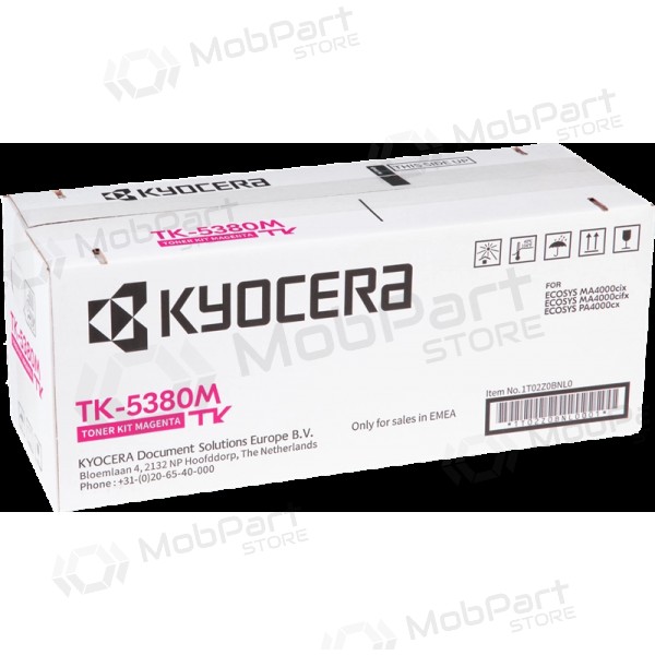 Kyocera TK-5380M (1T02Z0BNL0) Cartucho de toner laser, Magenta