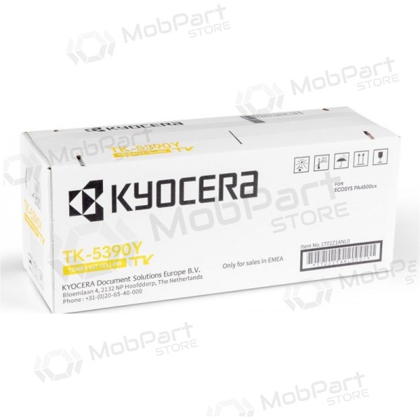 Kyocera TK-5390Y (1T02Z1ANL0) Cartucho de toner, Amarelo