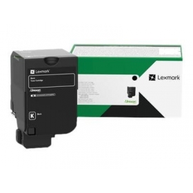 Cartucho de toner a laser Lexmark 71C20K0, preto