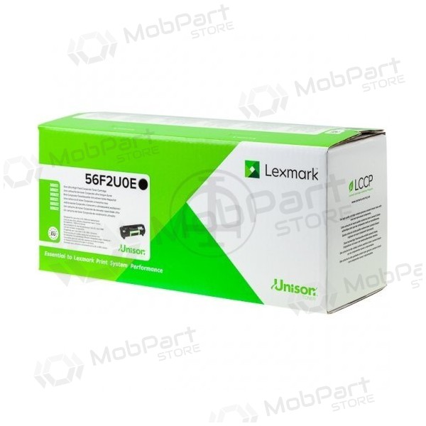 Lexmark 56F2U0E, cartucho preto para impressoras a laser, 25000 páginas