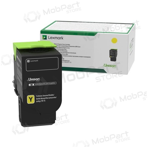 Cartucho Lexmark 78C2XY0 para impressoras a laser, Amarelo (5000 páginas)