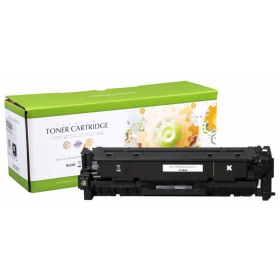 Cartucho não original Static Control HP 312X (CF380X), preto para impressoras a laser, 4400 páginas