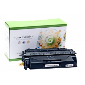 Cartucho de toner universal Static Control HP CE505X/CRG 719H não original, preto, para impressoras a laser, 6500 páginas