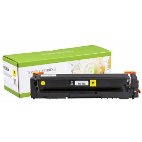 Cartucho de toner amarelo não original Static Control HP No.203X (CF542X)/Canon CRG-054HY com novo chip, para impressoras a laser, 2500 páginas