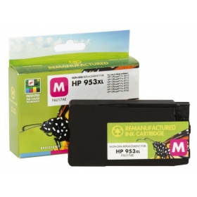 Cartucho de tinta não original Static Control HP No.953 XL (F6U17AE) com novo chip, magenta, para impressoras a jato de tinta, 1600 páginas