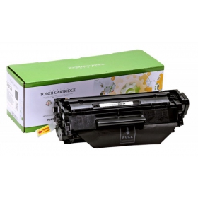 Toner Compatível Static Control HP Q2612A/CRG103/303/703/FX-10, preto, para impressoras a laser, 2000 páginas.
