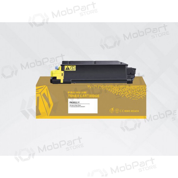 Cartucho de toner compatível HYB amarelo para Triumph Adler - Utax P-C 3065/ 3061/ 3060, PK5011Y, 5000 páginas.