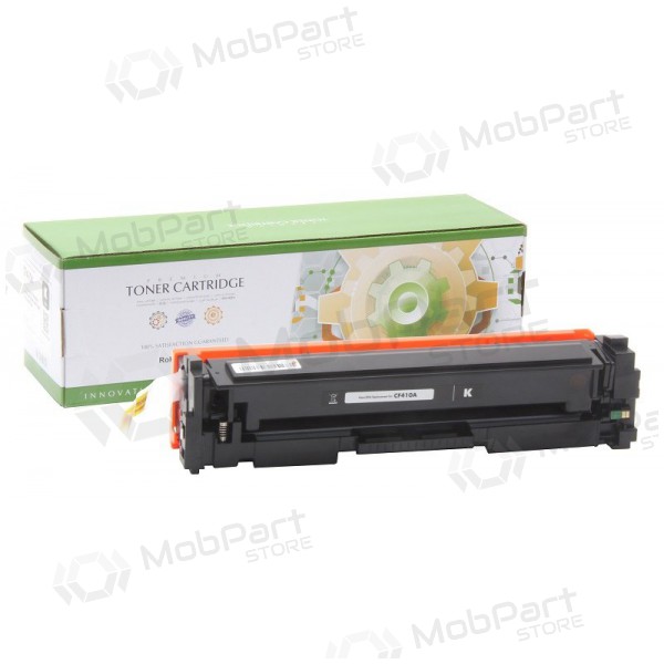 Cartucho compatível Static Control HP 410A (CF410A) / Canon CRG 046, preto, para impressoras a laser, 2300 páginas.
