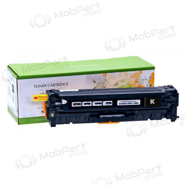 Cartucho de toner compatível Static Control HP CC530A IP Safe, preto, para impressoras a laser, 3500 páginas.
