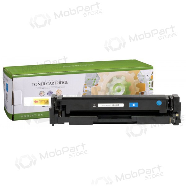 Cartucho de toner compatível Static Control HP CF401A / Canon CRG 045, ciano, para impressoras a laser, 1330 págs.