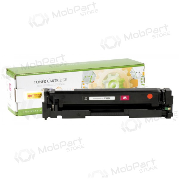 Cartucho de toner compatível Static Control HP CF403A / Canon CRG 045, magenta, para impressoras a laser, 1330 páginas.
