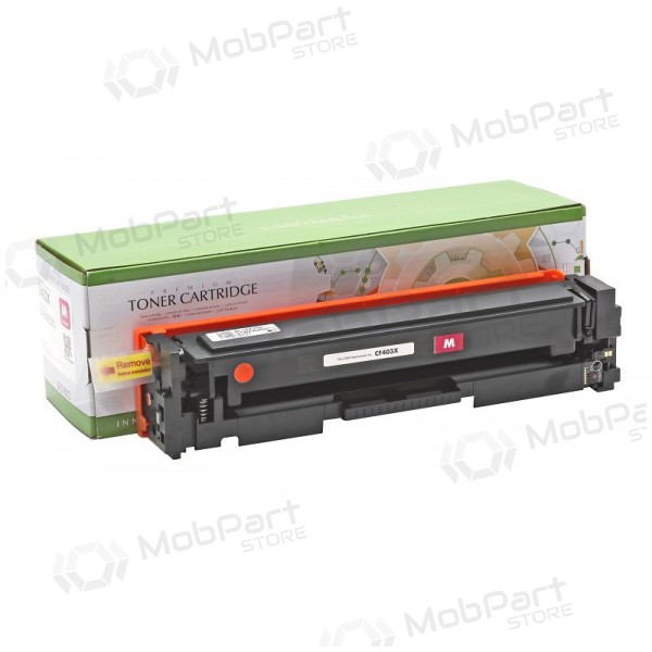Cartucho compatível Static Control HP CF403X / Canon CRG 045H, magenta, para impressoras a laser, 2300 páginas.