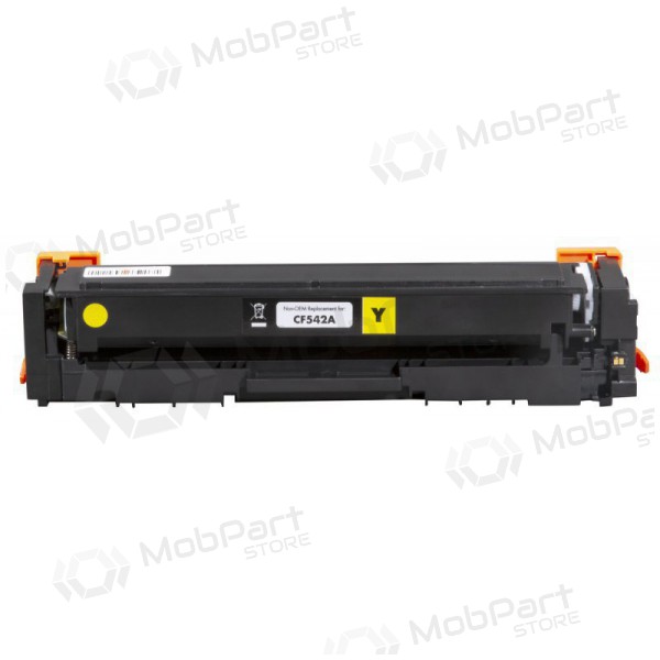Toner Compatível Static Control HP 203A (CF542A), Amarelo, com Novo Chip, para impressoras laser, 1400 páginas.