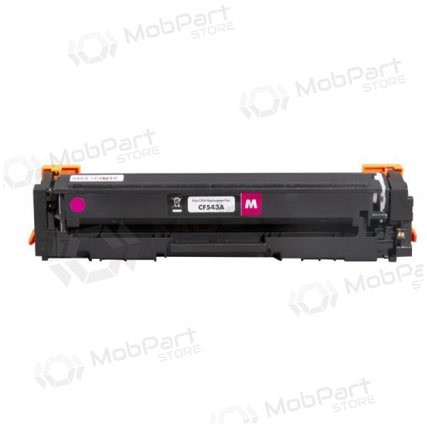 Cartucho de Toner Compatível HP 203A (CF543A) / Canon CRG-054M, Magenta, com Chip Static Control Novo, 1400 Páginas.