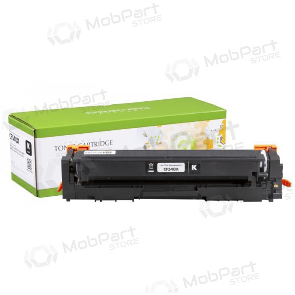 Cartucho de Toner Compatível Static Control HP 203X (CF540X) / Canon CRG-054HK, Preto, com Chip Novo, para Impressoras Laser, 3200 Páginas.