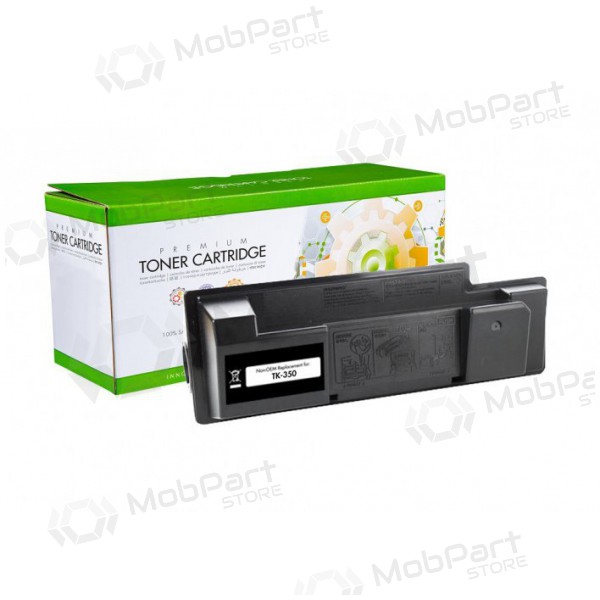Toner compatível Static Control Kyocera TK-350, preto, para impressoras laser, rendimento de 15.000 páginas.