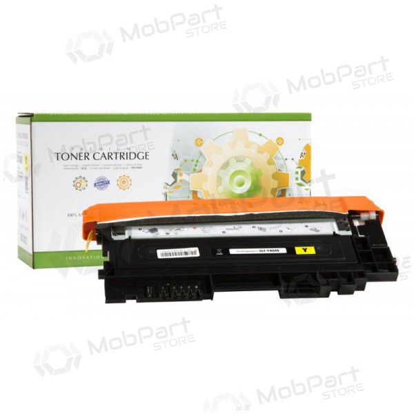 Cartucho de toner amarelo compatível Static Control Samsung CLT-Y404S/ELS (SU444A) para impressoras a laser, 1000 páginas.