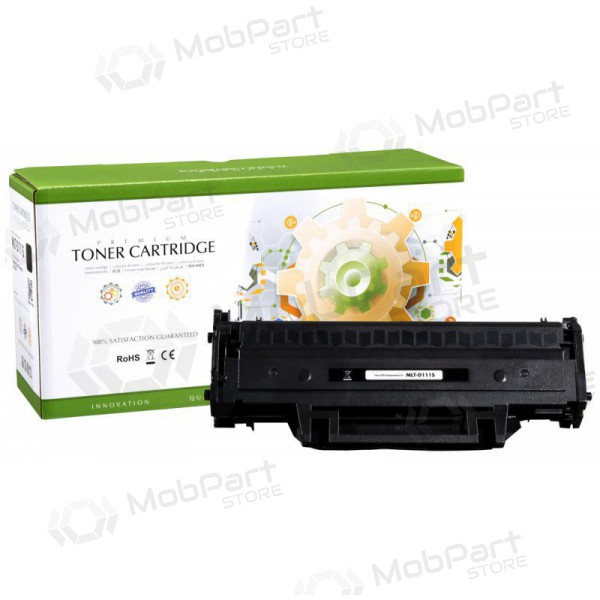 Cartucho de Toner Compatível Static Control Samsung MLT-D111S (SU810A), com Novo Chip, Preto, para Impressoras Laser, 1000 páginas.