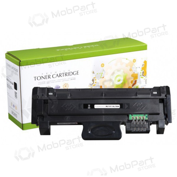 Cartucho de Toner Compatível Static Control preto para Samsung MLT-D116L (SU828A), para impressoras a laser, 3000 páginas.