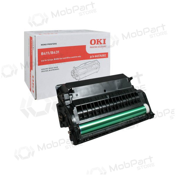 Oki B 411 (44574302), preto būgnas para impressoras a laser