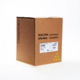 Ricoh C5200 (828427), cartucho amarelo para impressoras a laser, 24000 páginas
