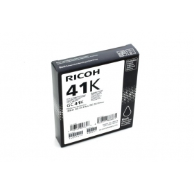 Cartucho de tinta Ricoh GC41K (405761), preto