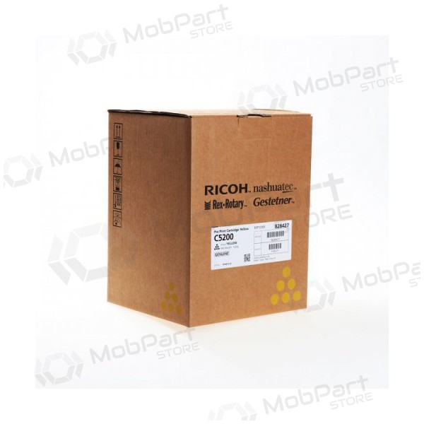 Ricoh C5200 (828427), cartucho amarelo para impressoras a laser, 24000 páginas