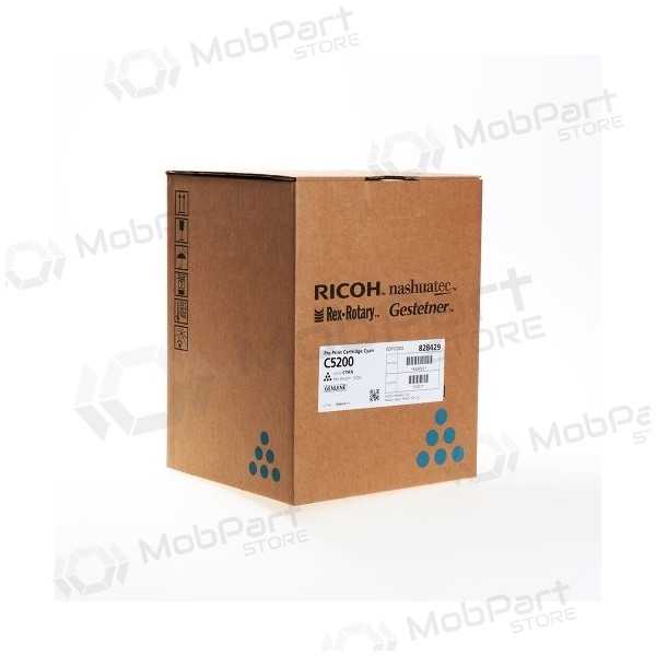Ricoh C5200 (828429) Cartucho de toner, Ciano